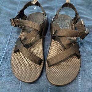 Chaco Black Strappy Sandals